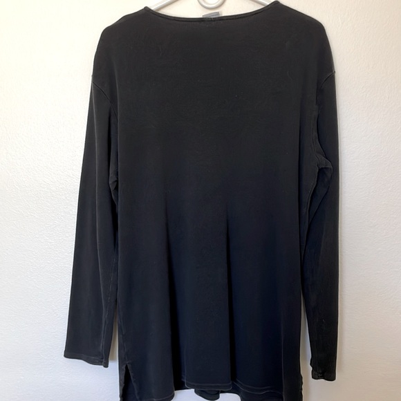 CP Shades Cotton/Rayon Blend Button Up Tunic - Picture 2 of 5